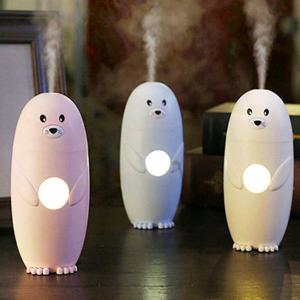 JHCD-H02 바다표범 미니가습기/LED/USB/초음파/차량용가습기