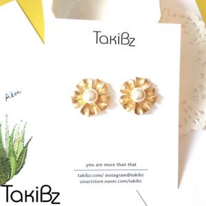 [타키비즈] 이집션 클레오펄 귀걸이(실버침)