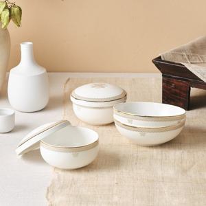 [한국도자기]연리지 단반상기 6p