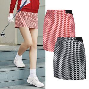 비티알 BTR 여성 골프웨어 가을 패턴 스커트 치마