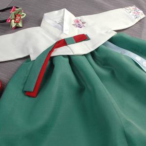 [럭셔리한복]355.민꽃아이녹(여)_아동한복,돌한복,여아한복