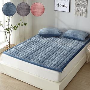 [미네르]히트극세사 침대패드 (3color) 퀸Q