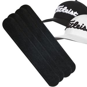 [캡가드] 스포츠 골프모자 황변 땀흡수패드(블랙)