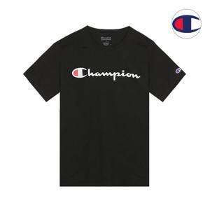 챔피온 클래식 그래픽 남자 여성 져지 반팔티셔츠 블랙 GT23HY06794-003