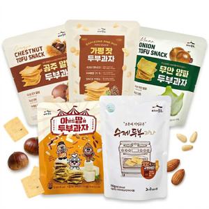 국산콩 수제 두부과자 10봉 골라담기 모음전