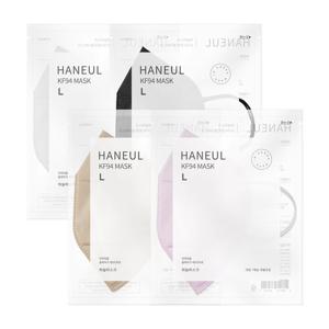 [MC]하늘 새부리형 KF94 컬러마스크 대형X100매