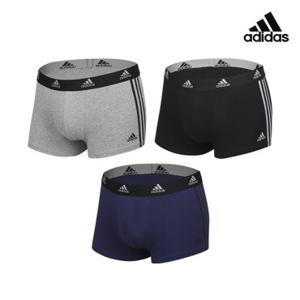 [아디다스] 코튼 컴포트 남성 드로즈 3종 세트