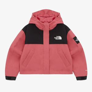 노스페이스 키즈 점퍼 NJ2HR03U 핑크 걸즈 마운틴 자켓 바람막이