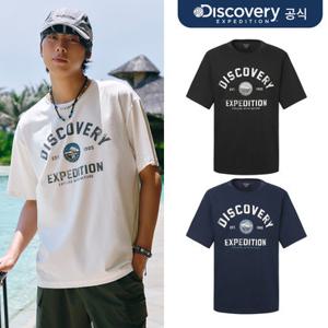 [디스커버리] 프레시벤트 앞판 아치로고 반팔티셔츠 3종 택1