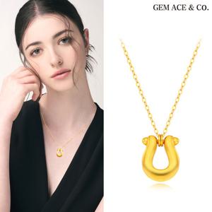 제메이스 24K순금 시그니처 행운 목걸이 1g