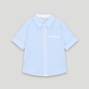 [코데즈컴바인] 스트라이프 7부턴업 셔츠 (CKB-SH005W5)