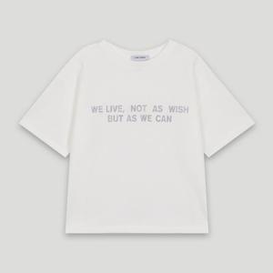 [코데즈컴바인] 핫픽스 레터 티셔츠 (CKB-TS312W5)