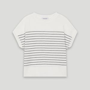 [코데즈컴바인] 돌먼 스트라이프 니트 (CKB-PU011W6)