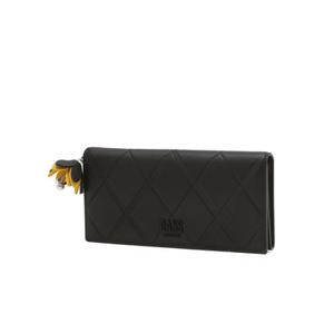 닥스 액세서리 25FW 아가일 블랙 소가죽 2단 장지갑 DCWA5F812BK