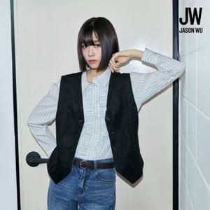 [TV상품]제이슨우 26SS Reese 코튼 프릴 셔츠 (2 COLORS)