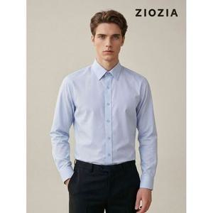 [지오지아](4컬러)(남성) 레귤러 카라 스판 모달 긴팔 셔츠_AEF5WD1301