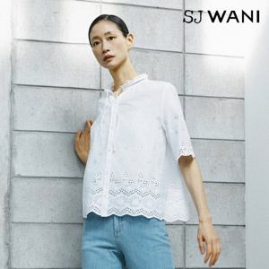 SJ와니 26SS 리조트 아일렛 블라우스 1종