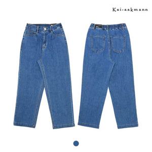 [카이아크만]여)저온스 원턱 와이드 데님(FKOMDDW553P