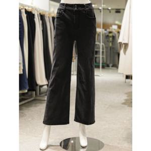 SOUP 숲 하이웨스트 투버튼 와이드 데님팬츠 (SA2DP31)