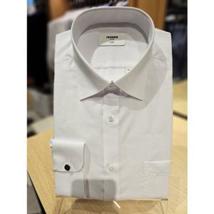 [레노마 일반핏] ROSSG1-022WH 얇고 가볍고 시원한 린넨혼방 슬럽 스킵 도비 여름용긴소매셔츠