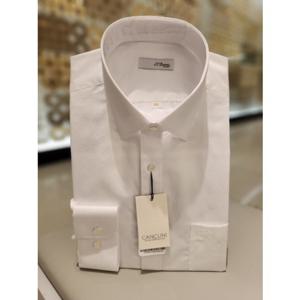 듀퐁셔츠 일반핏긴팔  SE4SM11LS501SWH 극세사 경량셔츠 수입원단