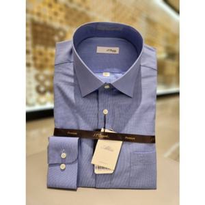 듀퐁셔츠 일반핏긴팔  SE4SM11LS504SBU 오가닉 수입원단