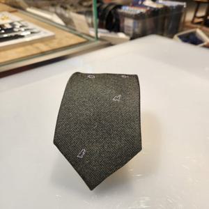 듀퐁셔츠 TE4FM61KA036TGE  슬림 7.5CM 귀여운 공룡모티브 듀퐁 넥타이 (와펜증정)