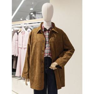 SOUP 숲 스웨이드 셔츠형 자켓 (SACJK8A)
