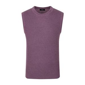 (RROFW1902VL) (레노마셔츠)라운드넥 베스트 연보라조끼