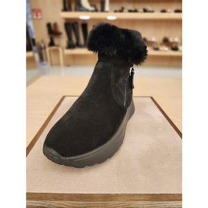 탠디 (Tandy) 여성화 앵클 털부츠 G24424 BLACK 굽 6cm