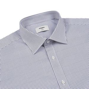 [레노마 일반핏] ROFSG1-032 2종 폴리스판트윌 윈도우체크 셔츠[주머니없음]