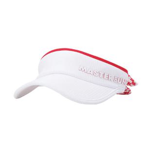 [마스터바니에디션] 여성 사이드 로고 스크런치 탈착 썬바이저(421E1CP109)