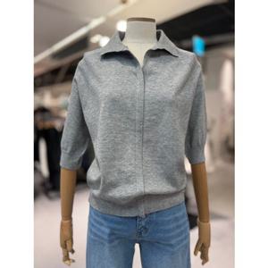 [코데즈컴바인] (CKA-PU006W2Z) 카라 반팔니트