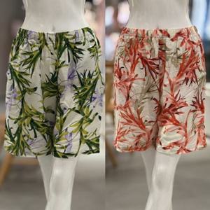 [비너스]바캉스 리조트룩 하와이안 홈웨어 잠옷바지 2종택1(VEP3923F)