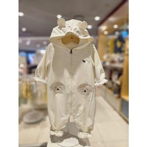 블루독베이비[hu] 26.SS봄여름신상 CR)구름도기화섬우주복 46113-601-01 점퍼 우주복 아우터우주복