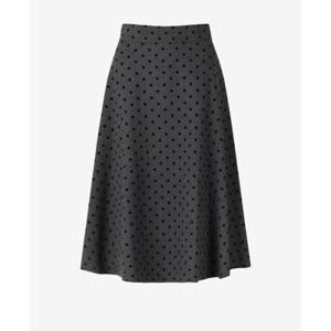 [모조에스핀] 도트 A라인 플레어 스커트(J253XSD010)