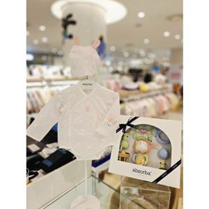 [압소바 의류] 도도 모달 배냇슈트 신생모 딸랑이세트 26년여름신상 (A12B10107)