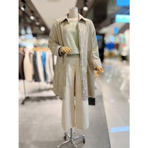 ab.fz 간절기 루즈핏 집업 트렌치코트 (ABXA5QR01G) US