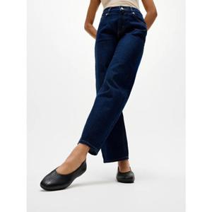 [핏플랍] [삼성물산공식] SS 26 여성 [델리카토] 하이컷 소프트 레더 발레리나 플랫 FT61K2M105 올 블랙