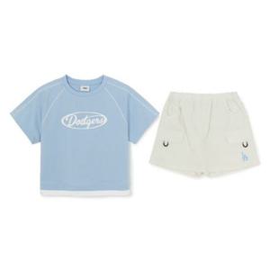 여아 아웃도어 반팔 치마바지 세트 7FS1B0963