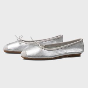 흐꺙 하모니 에끌라 발레리나 플랫 무광 가죽 HA_TT-00050-ARG