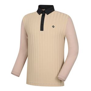 [레노마골프]남성 사각 소재 믹스 카라 티셔츠  RMTYL1102-509