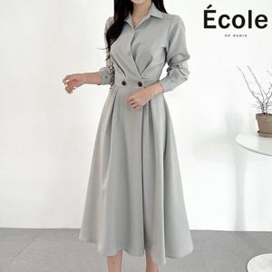 [에꼴드파리]메죵 A라인 원피스_F32WOB006Z