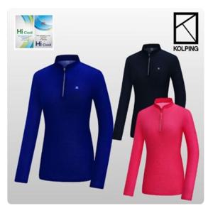 콜핑LD18 여성 봄 하이쿨 집업등산티셔츠 KUT4221W