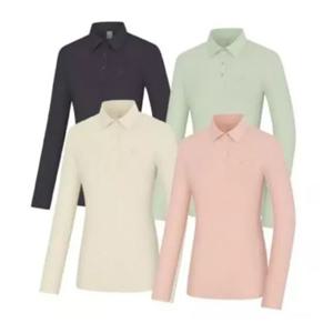 [콜핑]LD18 여성  봄/여름 하이쿨 긴팔카라티셔츠 KWT0487W