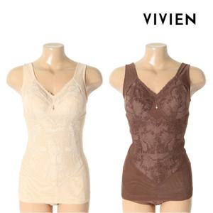 [비비안]군살NO 매끈 인견 노와이어 바디쉐이퍼 2종택1 BT3517B