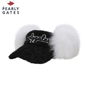 [파리게이츠] 여성 퍼 이어워머 부클 썬바이저