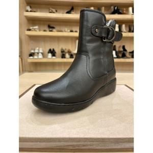 [탠디] 여성화 퍼 앵클 부츠 G23438 BLACK 굽 5cm