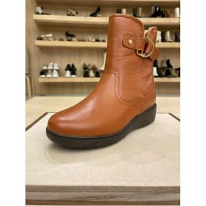 [탠디] 여성화 퍼 앵클 부츠 G23438 BROWN 굽 5cm