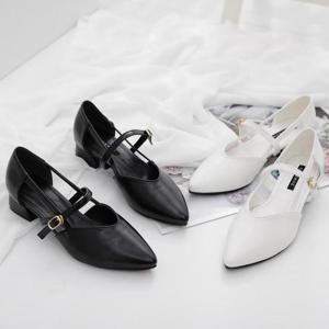 [갓슈] 갓슈 피르 크로스 메리제인 플랫